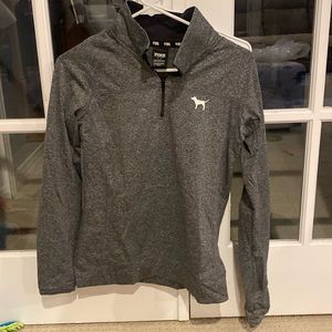 PINK Victoria secret athletic 3/4 zip